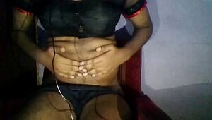 Anju horny self grope in blouse fun on cam